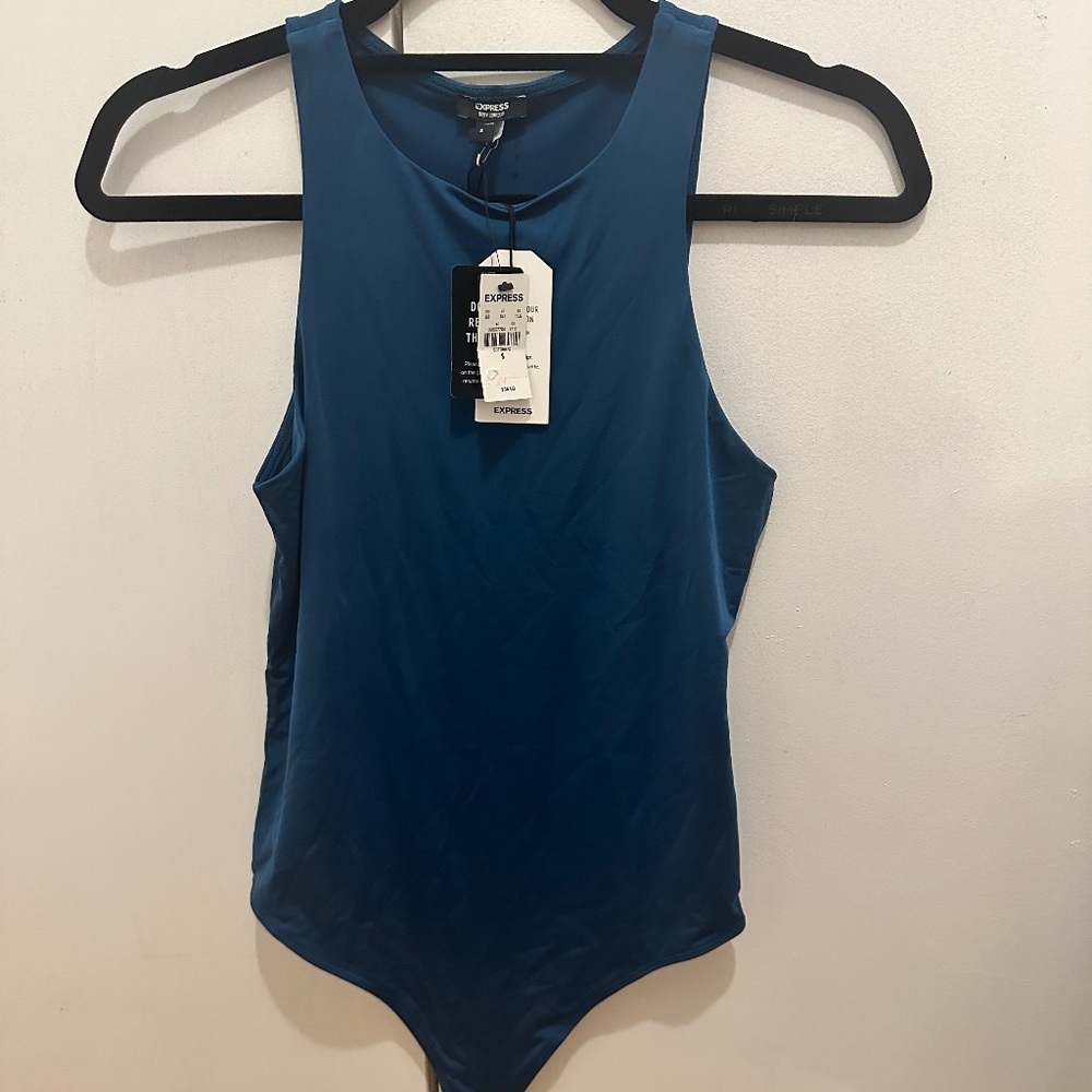 Express Turquoise Body Suit